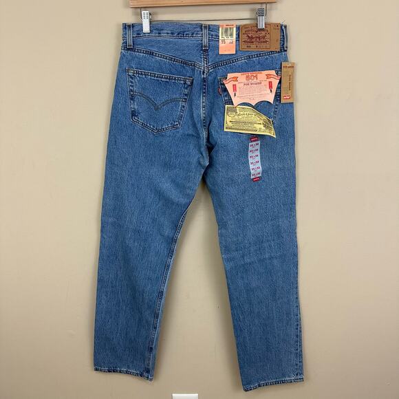 Levi’s Women’s‎ 501 XX NWT VTG 90s Y2K Blue Denim Jeans Sz 33 x 32 - Picture 1 of 14